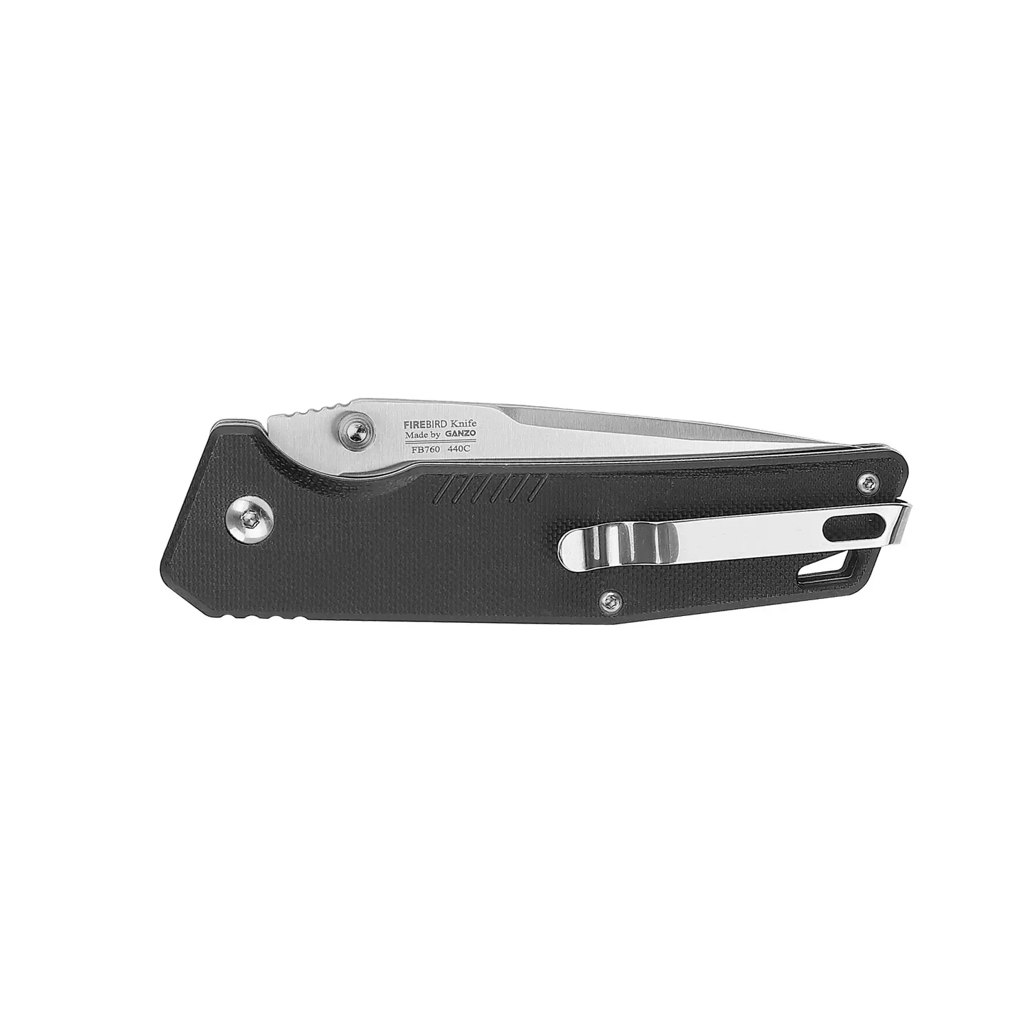 Ganzo Firebird FB7601 58-60HRC 440C G10 or Carbon Fiber Handle with Ball Bearings Mechanism Pocket Folding Knife EDC Tool - view 3