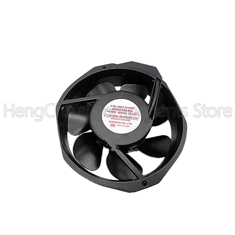 Original 100% Working A90L-0001-0213#A 5915PC-20W-B20 AC200V Metal leaf cooling fan