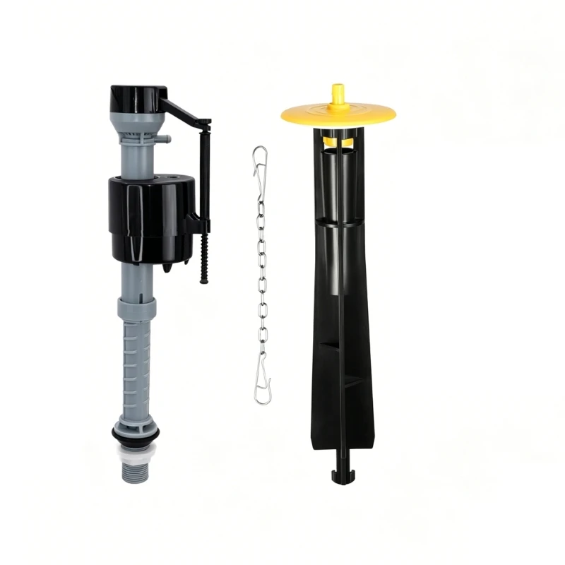 

Durability ABS Toilet Water Management And Discharge System Pair Featuring Muted Operation And Level Adjustment For Better D2RD