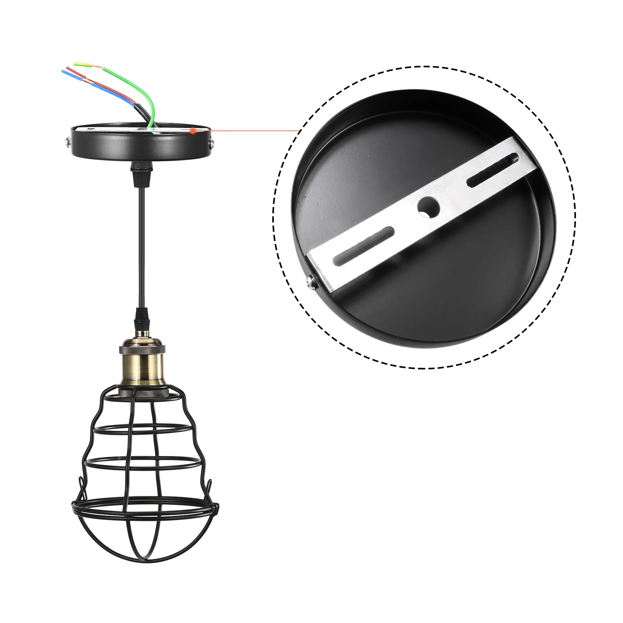 2-6 مجموعات ضوء السقف لوحة عدة 75-150 مللي متر تركيبات السقف تركيبة إضاءة تصاعد قوس ل أضواء الثريا اكسسوارات