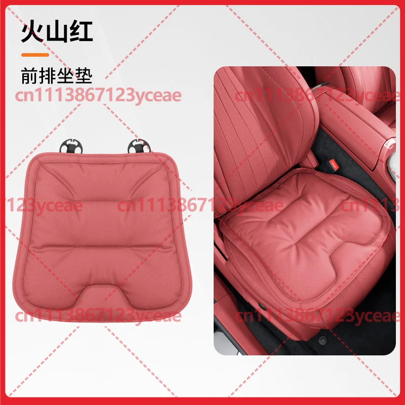 For Car Seat Protector Nappa Leather 5 Seater Front Rear Cushion High Grade Styling Wearproof Non Slip Vehicle Interior Supply