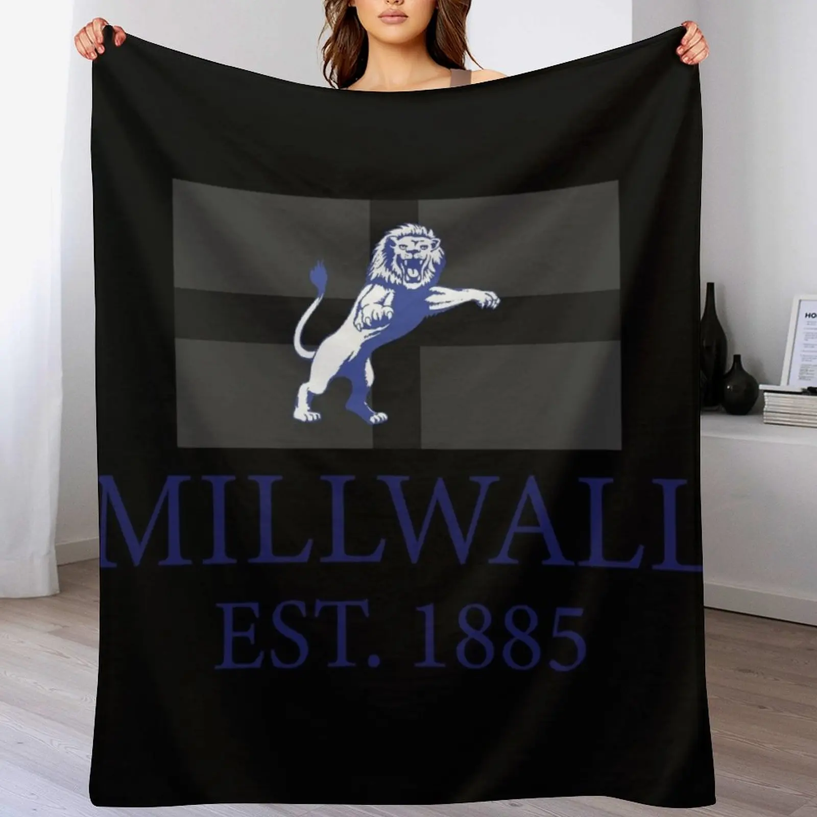 

Millwall 1885 Throw Blanket Warm Sofa Quilt Blankets