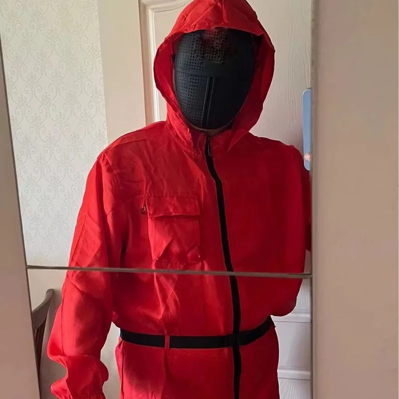 

Red loween Onesie for Children And Adults Cosplay Role-plang Activi Performance Costume Polyester Fiber 00%