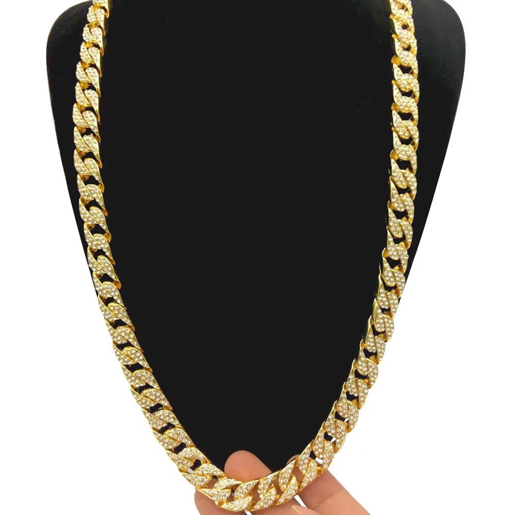 

Fully Necklace Necklaces Chains Gold Mens Link Pendants for Miss Jewelry