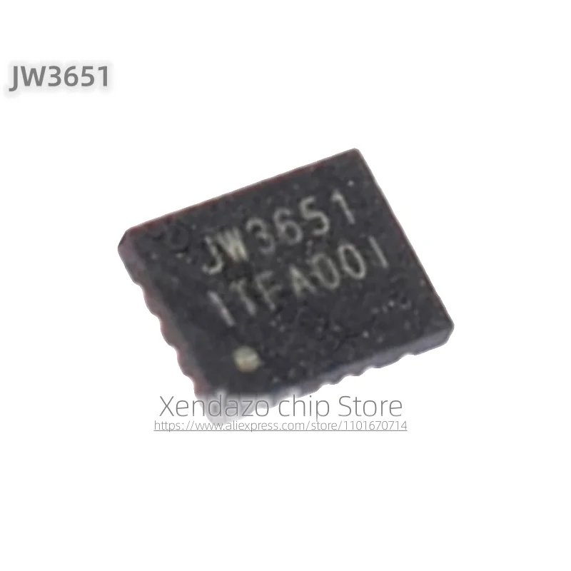 5pcs/lot JW3651 QFN-15 package Original genuine 3-21V 3A 450KHZ High performance buck boost chip Converter chip