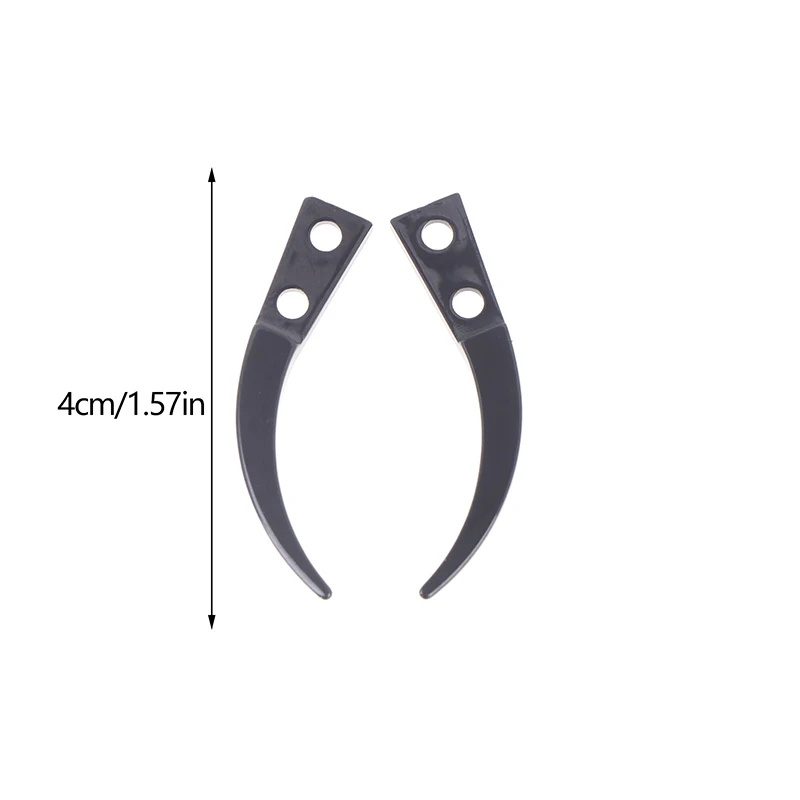 2pcs Insulated Straight Curved Tip Anti-static Ceramic Tweezers Electronic Industrial Ceramic Tweezers For Industry