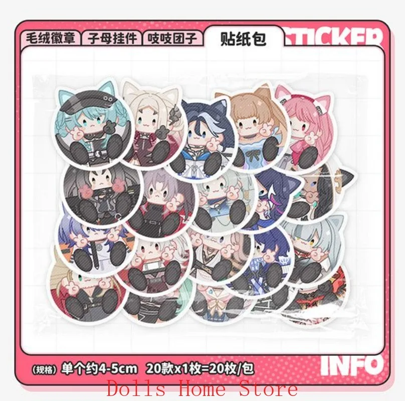 Anime Path To Nowhere Coquelic Shalom NOX Rahu ZOYA Cabernet Cosplay Oreja de Animal de Dibujos Animados de Peluche, Insignia, Colgante de Dumpling, Dango