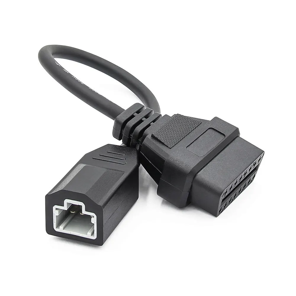 3pin 5Pin Convert to OBD2 16pin Cable for Honda Car Scanner OBD Adapter OBDII 3 pin 5 Pin to 16 pin Connector Plug Harness Cord