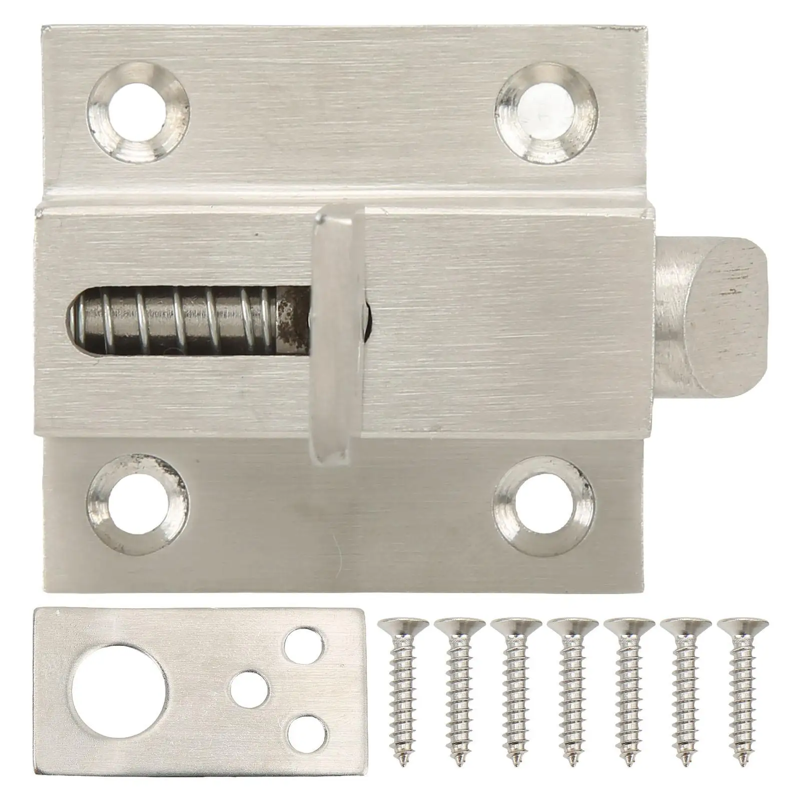 

Door Security Slide Lock Door Lock Load Rustproof Coating Low Resistance Heavy Duty for yacht Ship Cabinet