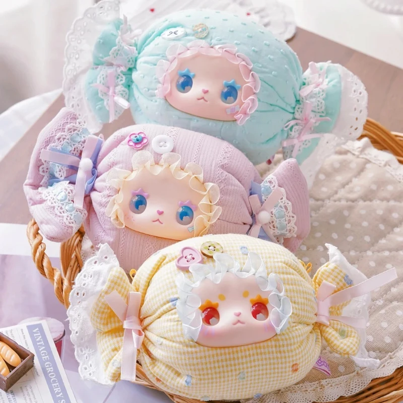جميل إيما كاندي هاوس سلسلة صندوق أعمى اللعب حقيبة كروسبودي سر مفاجأة حقيبة Kawaii أنيمي الشكل دمية الكرتون ديكور هدية