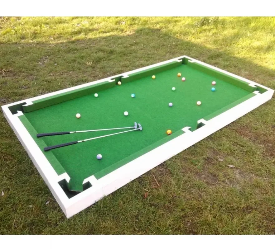 

2025 New Style Cost-effective Snooker Golf Game Billiard Snooker Pool Table with Custom Balls and Free Accessories