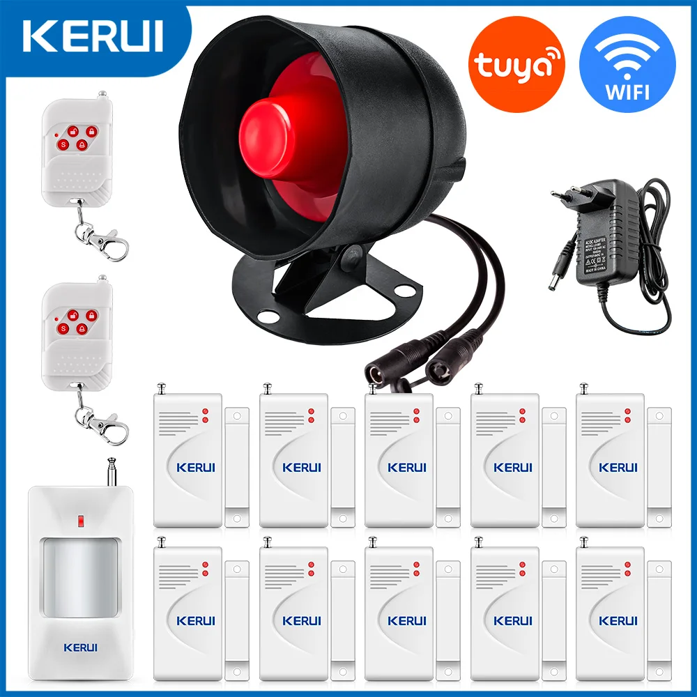 kerui-tuya-smart-wifi-door-alarm-system-wireless-diy-smart-home-security-system-phone-app-alert-110db-siren-door-window-sensor