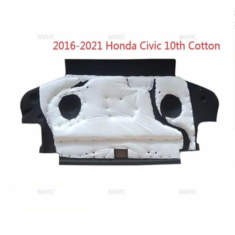 For 2016-2023 Honda Civic 10th and 11th trunk soundproofing cotton top insulation and shock-absorbing cotton of the trunk wmyfc
