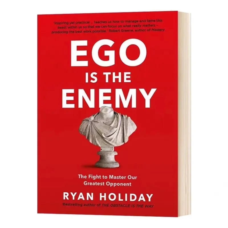 

EGO IS THE ENEMY By Ryan Holiday Paperback Novel #1 New York Times Bestseller Book