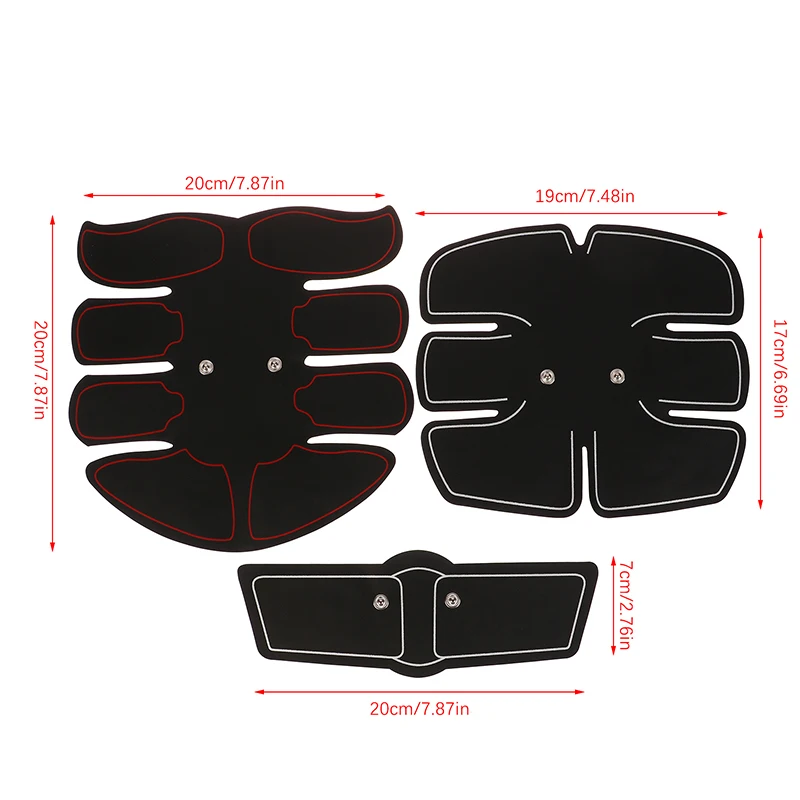 EMS Wireless Trainer Abs Muscle Stimulator Myostimulator Body Fitness Electric Weight Loss Body Slimming Massager Belt Body Slim