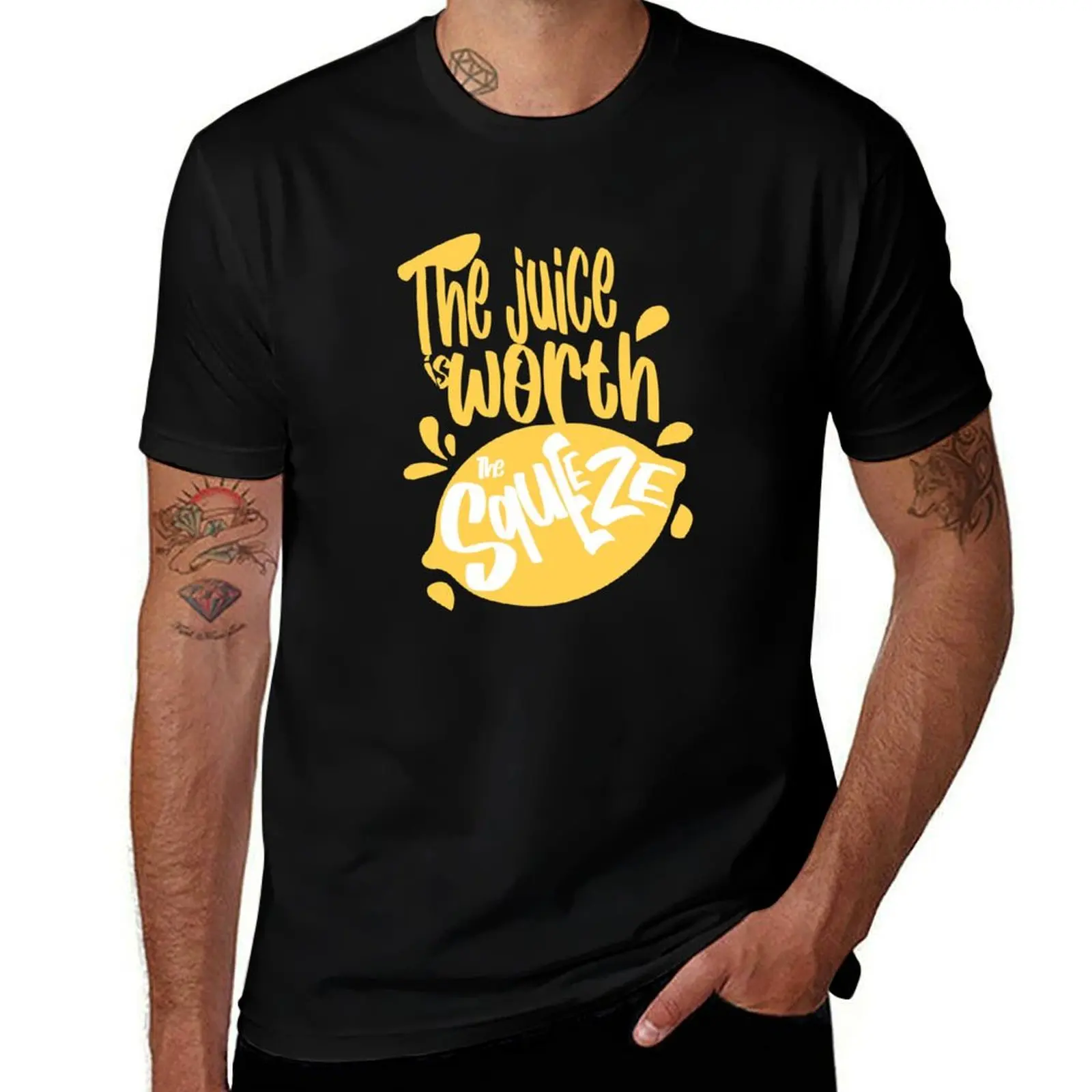 The Juice is Worth The Squeeze T-Shirt Lightweight Gym Training T-Shirt