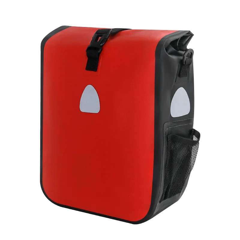 

Bicycle tail bag cycling backpack men's waterproof bag dry and wet separation messenger shoulder kit pack rear seat