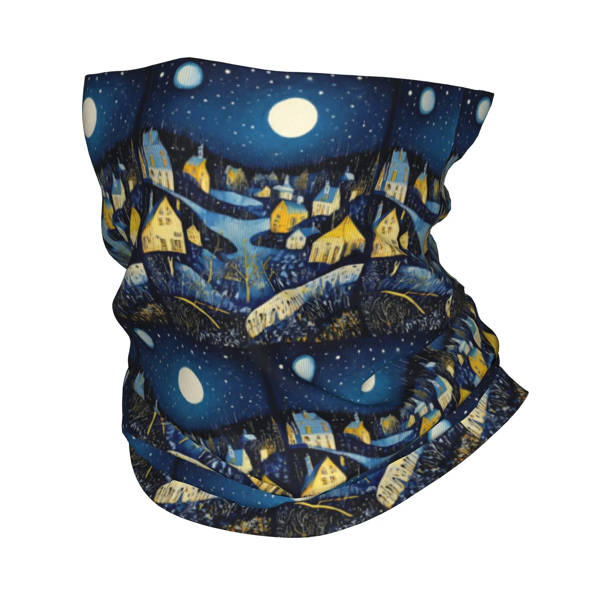 

Бандана с принтом «Лунное ночное небо», многофункциональный шарф-маска для шеи, для велоспорта, для занятий спортом на открытом воздухе, унисекс, для взрослых