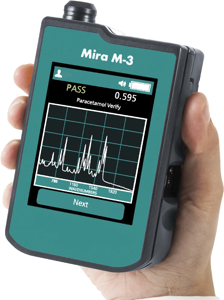 Ручной рамановский спектрометр для мгновенной проверки материалов