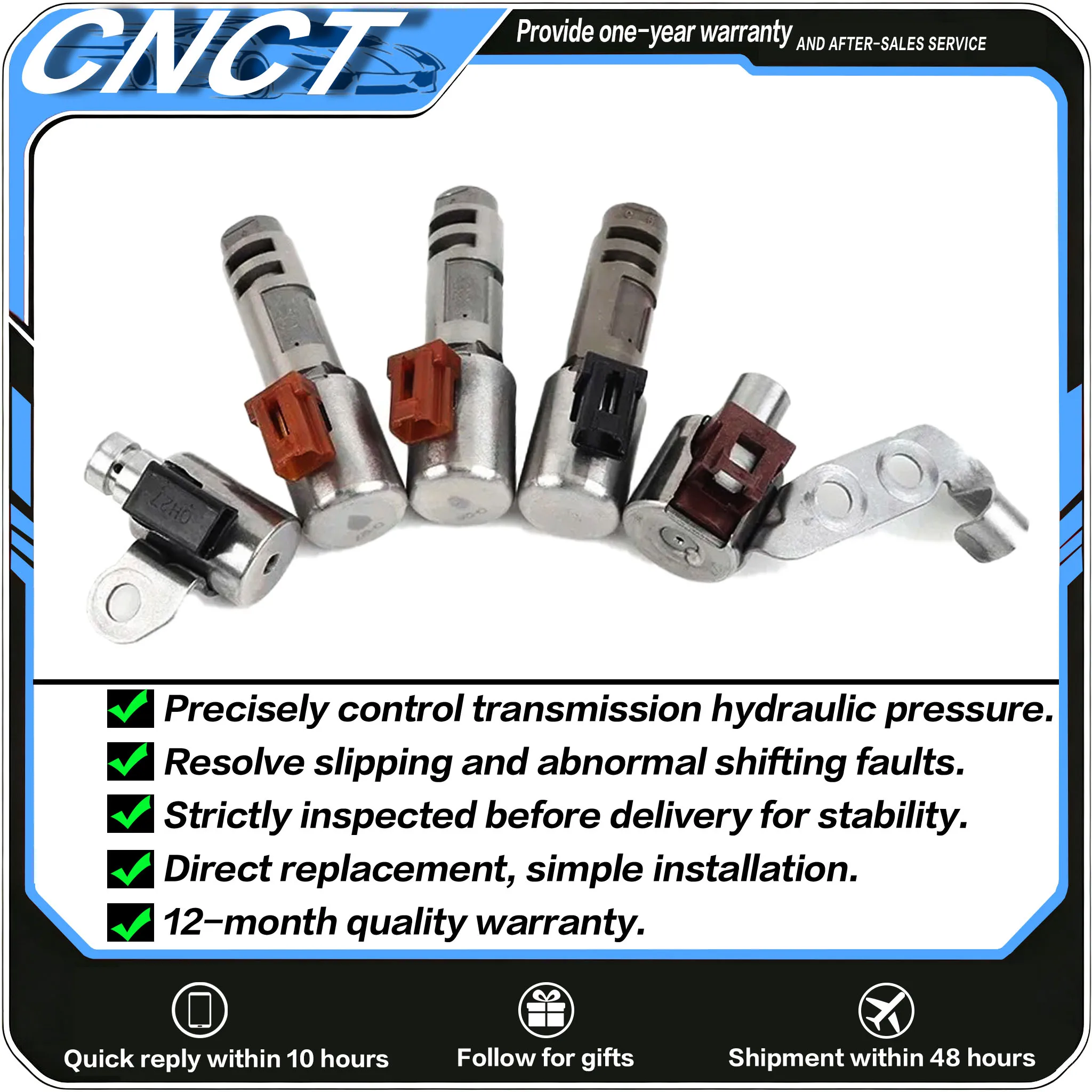 100% Original U250 U250E Transmission Solenoid Valve For Toyota Camry RAV4 Highlander Corolla Lexus ES240 2004-2011