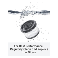 A83X-2Set For Dreame T10 T20 T30 Handheld Cordless Vacuum Cleaner Washable Filter Replacement High Efficiency Filter,4