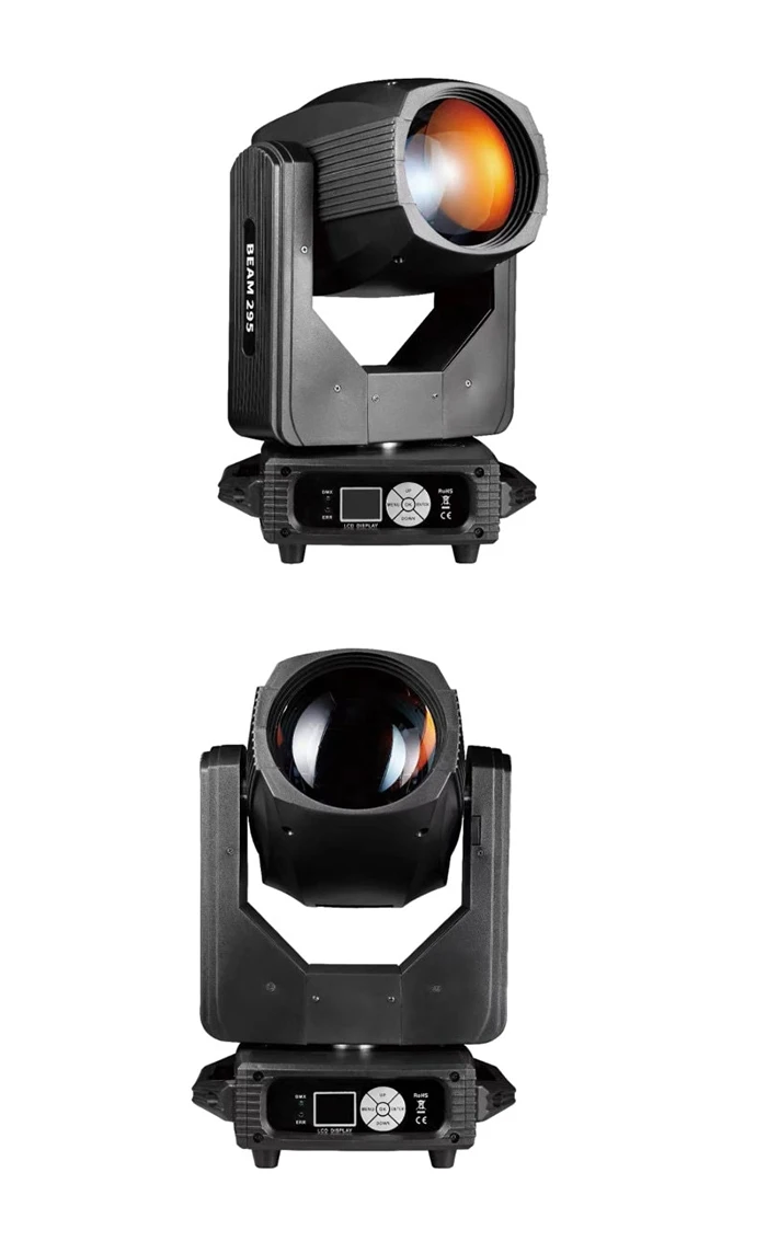 Schnelle Lieferung 295w Scheinwerfer führte 10r beweglichen Kopf Strahl Licht dmx512 dj Disco Bar Party Weihnachten Konzert Hochzeit Bühnen beleuchtung – Detail 1