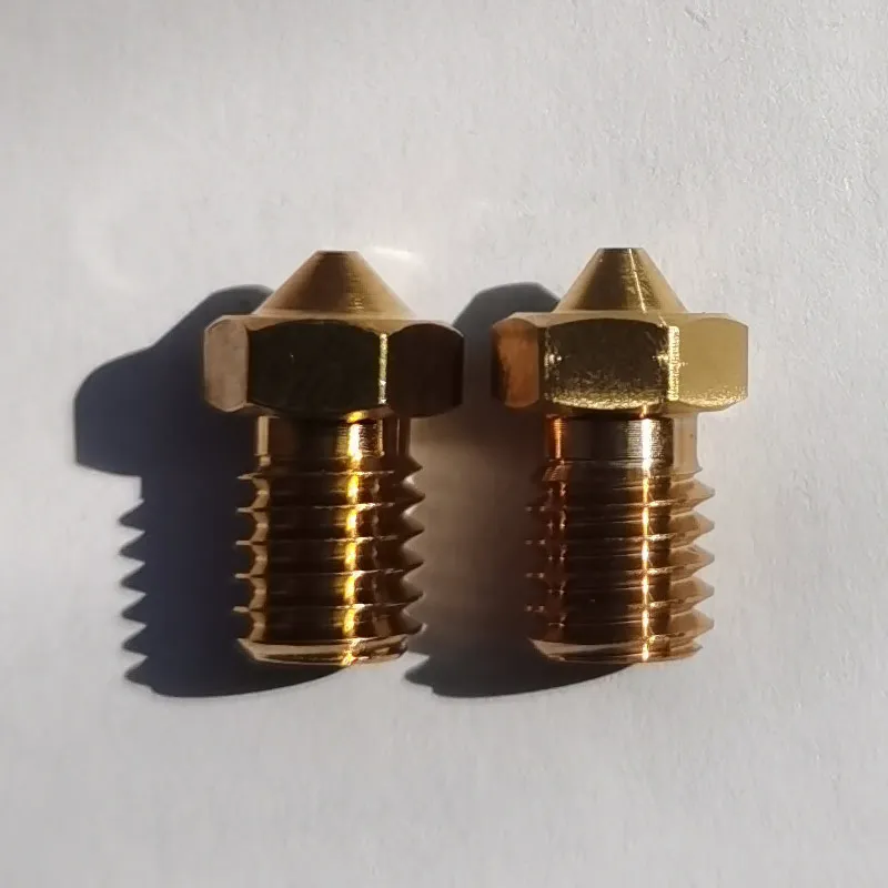

5PCS 0.8mm High Quality High Speed Printing High Flow Brass Nozzle For MK8 3D Printer Accessories