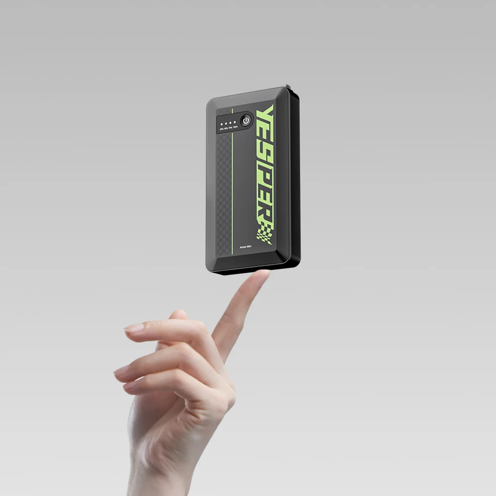 

YESPER Автомобильный аккумулятор Jump Box, 1500A Портативное автомобильное зарядное устройство для аккумулятора All Weight 0,70 фунтов Jump Pack для автомобильных аккумуляторов