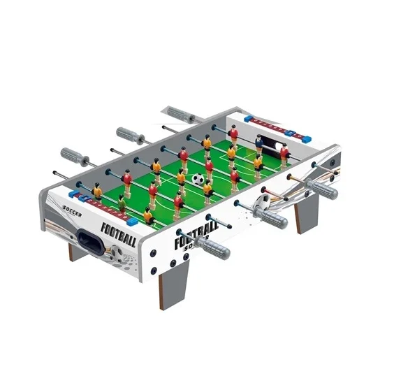 High quality portable tabletop football indoor home graffiti wooden football soccer table game toy for children