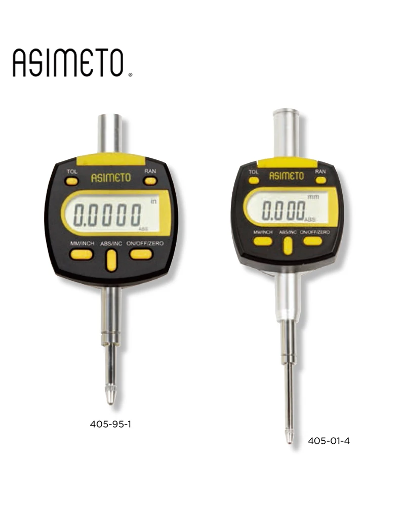 Indicadores Eletrônicos Orientais Alemães Originais 012.5 025 050 mm 0.01 0.001 mm Ip65 Indicadores Digitais 405 407014