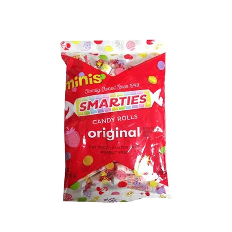Rotoli di caramelle Smarties originali da 5 once (142 g) * 1 confezione di caramelle dure