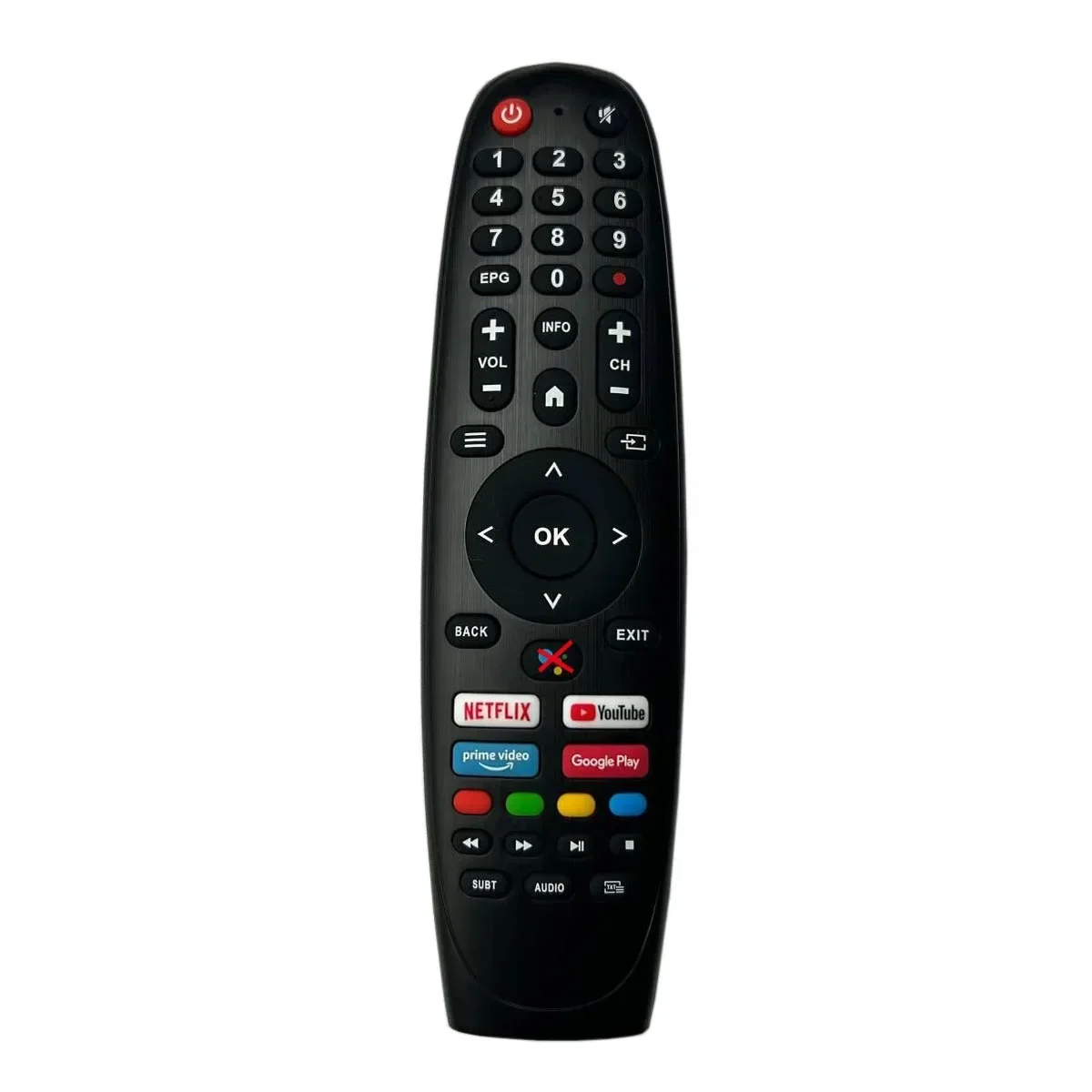 New Remote Control For Sansui RC-025 K3200HSG-EK4300USG-E  & Caixun EC32V2HA EC32V1HA 4K UHD Smart TV