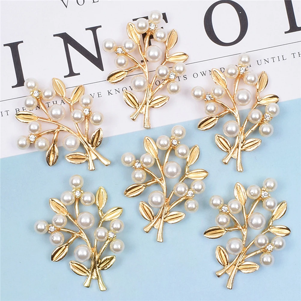 

10 шт., заколки для волос из сплава, подвески, товары для рукоделия, ретро ювелирные изделия в виде листьев дерева, декоративные головные уборы, аксессуары для изготовления шпилек