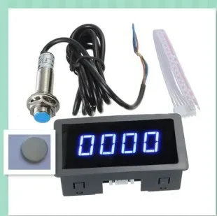 

Industrial LED Tachometer, CF5135C-Z Digital RPM Panel Meter with Hall Sensor, for Motor & Engine Speed Measurement