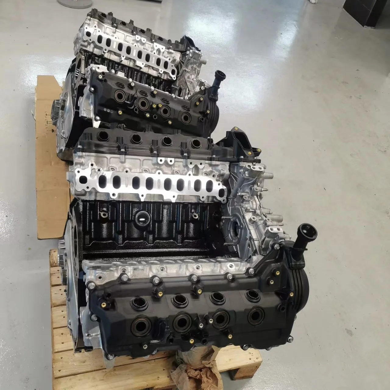 محرك ديزل 1VD 4.5 لمحرك T Land Cruiser 200 Series 1VD-FTV V8 32 VALVE DOHC 4.5 LTR TURBO DIESEL Custom #5