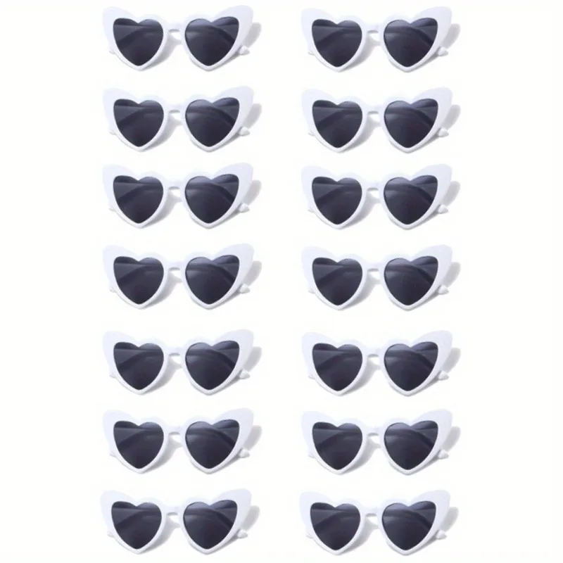 

14pcs Fun Designed Glasses Trendy and Versatile Comfortable To Wear Party Photography Essential Decorative Glasses