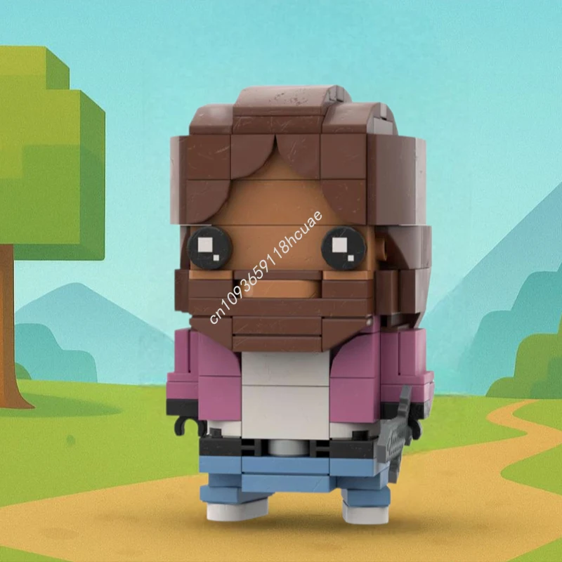 

145 шт. MOC Garret Poubelle Brickheadz модель строительные блоки день рождения детская идея развивающие игрушки кирпич рождественские подарки