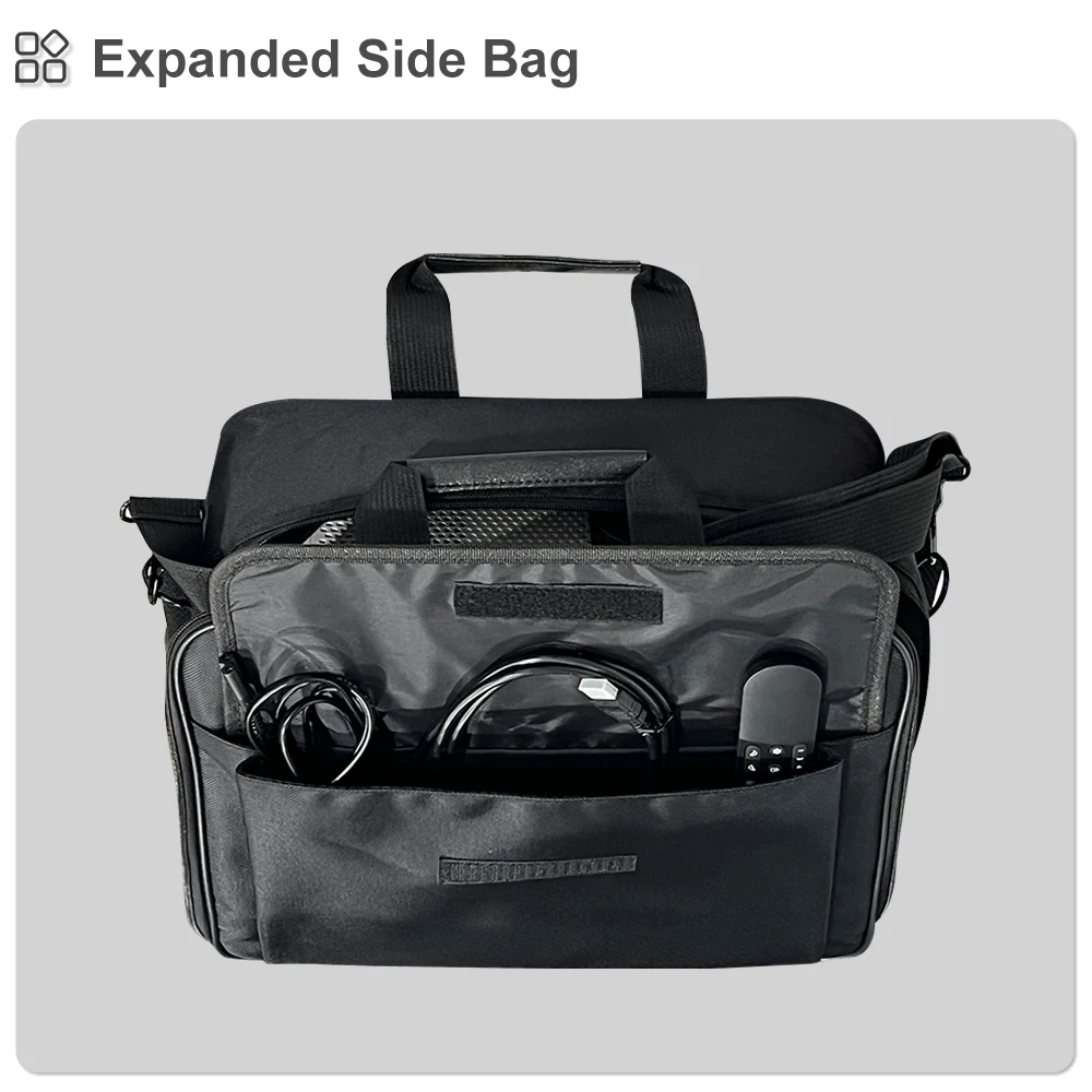 TouYinger storage bag can be carried by hand, shoulder and back compatible with Touyinger/Q12W/Epson/BenQ projectors