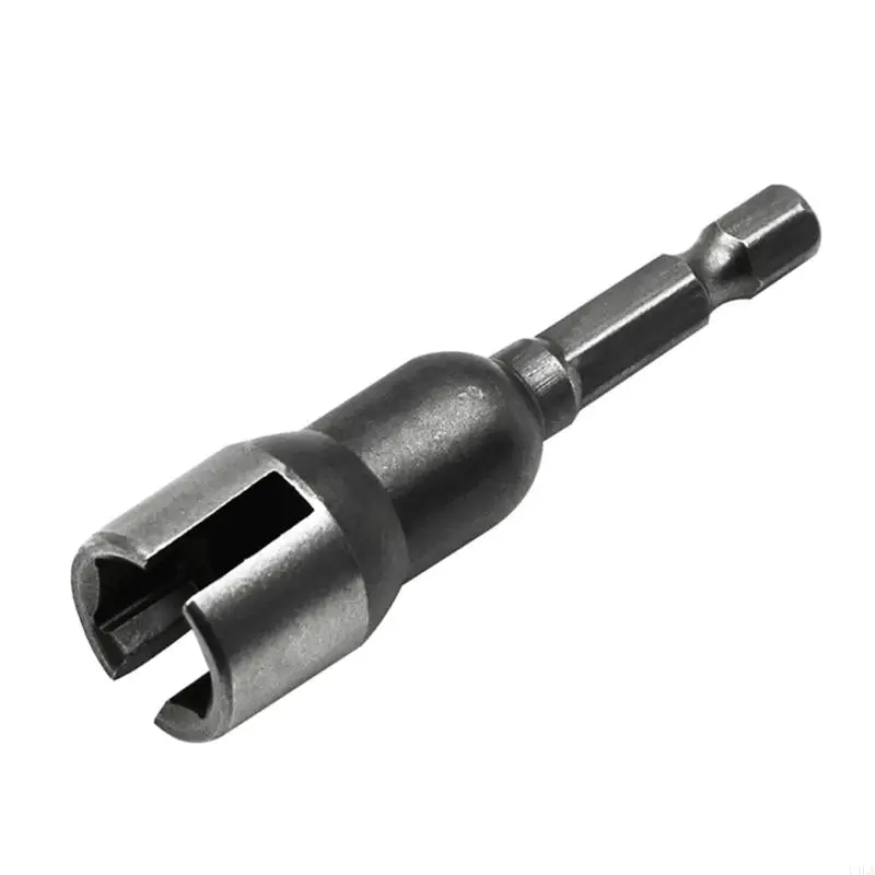 U4LA 1/4インチバタフライボルトソケットレンチ6.35mm六角形シャンクソケットアダプターナット木工ポジショニングビットパワーツール