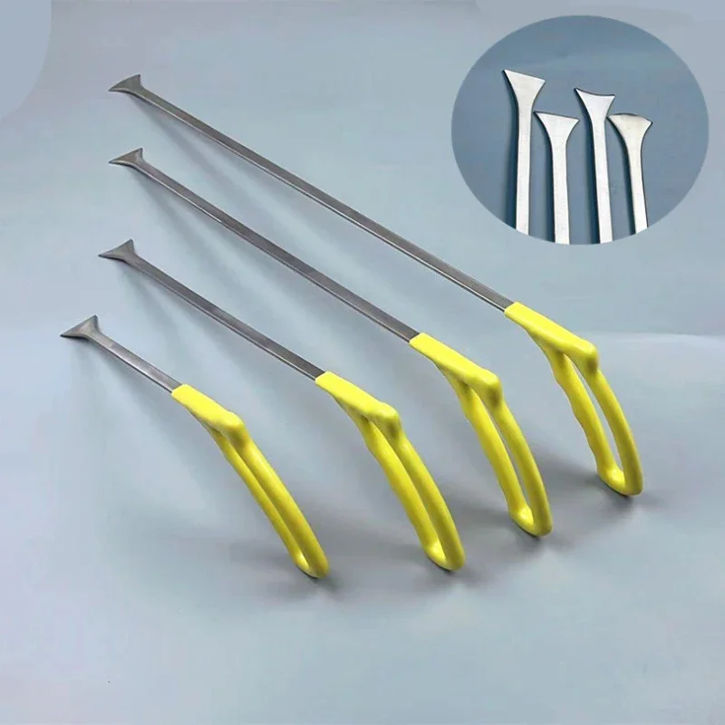 

Stainless Steel Paintless Dent Removal Tool Set Flat Shovel Hook Pry Bar for Car Body Hail Damage Door Dings Repair