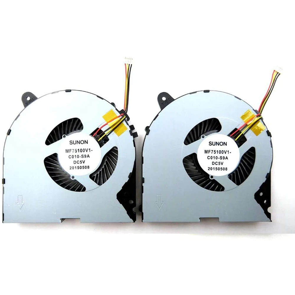 New Computer Fans Cooler For Lenovo Ideapad Y700-15ISK Y700-15ACZ Y700 ISE Laptops CPU Cooling Fan 5F10K25525 MF75100V1 C010 S9A