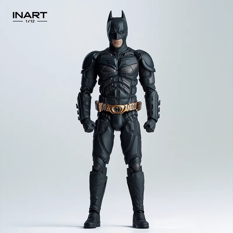 In-Stock INART Studio Batman รูป Action Figure DC Dark Knight Trilogy ตุ๊กตา 1/12 Bat Man รูปปั้นที่กําหนดเองของขวัญ