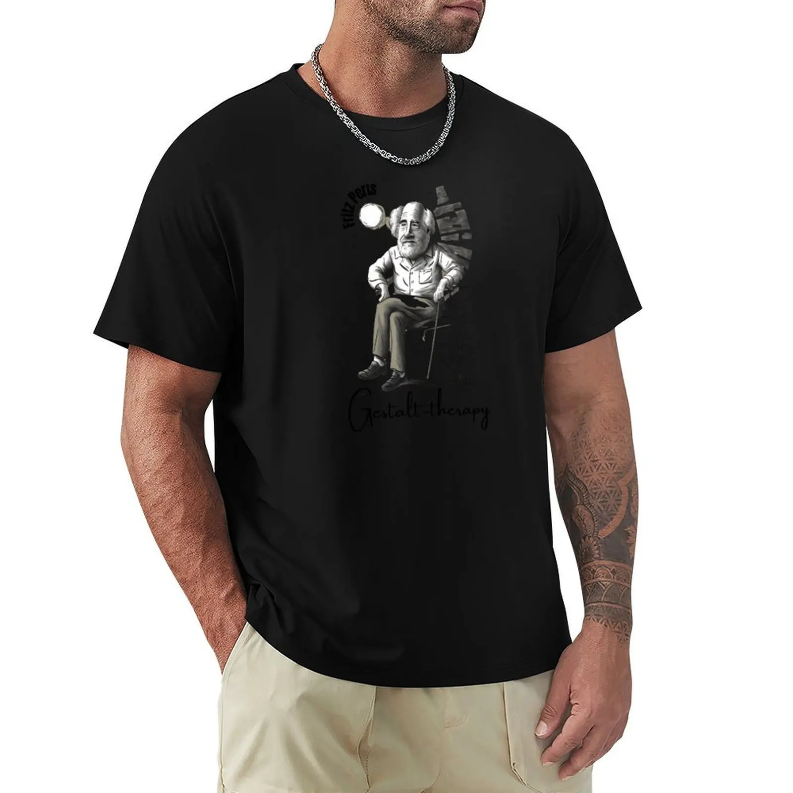 

Legacy of Insight: Fritz Perls T-Shirt Thanksgiving Day Tee Top