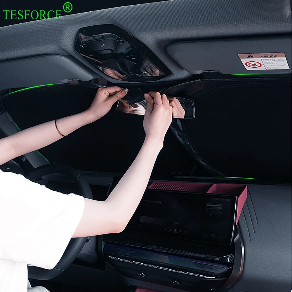 

For BMW 3 Series G21 2019 Windshield Sunshade Anti-UV Shade Cover Front Windshield Sunshade UV Protection Accessories