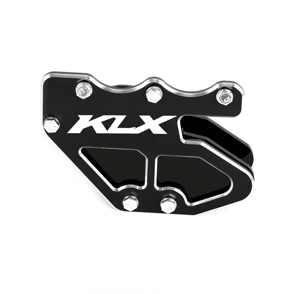 KLX LOGO CNC sotto la copertura della protezione della guida della catena per KAWASAKI KLX 300 300R 300SM 1997-2007 2020-2023