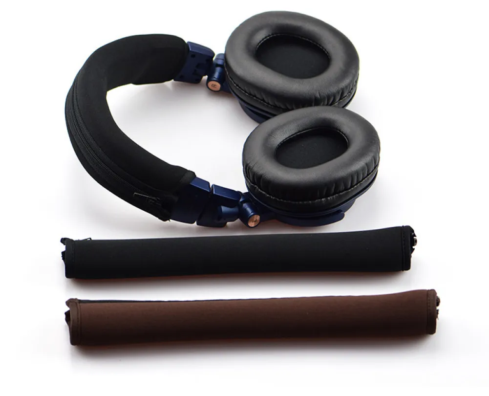 Zipper Headphone Protector Sleeve Cushion Pad Headband For Audio Technica ATH-M50X ATH-M30X ATH-M40X Gaming Headsets Accessories