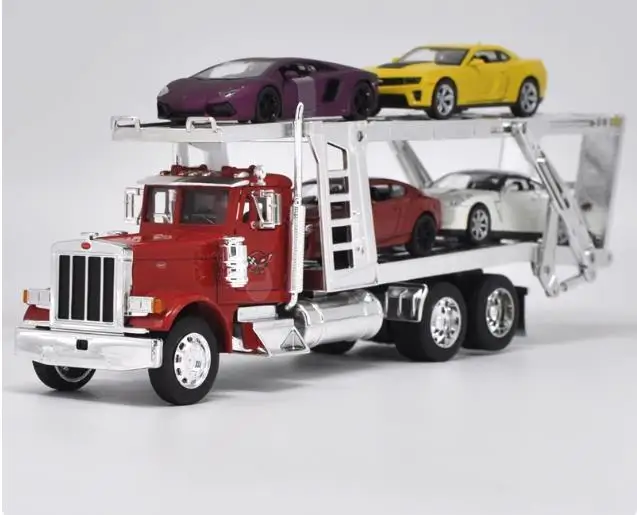 

1/32 New Arrival Special Price Diecast Metal American Classic Trailer Model Furniture Display Collection Toys For Children