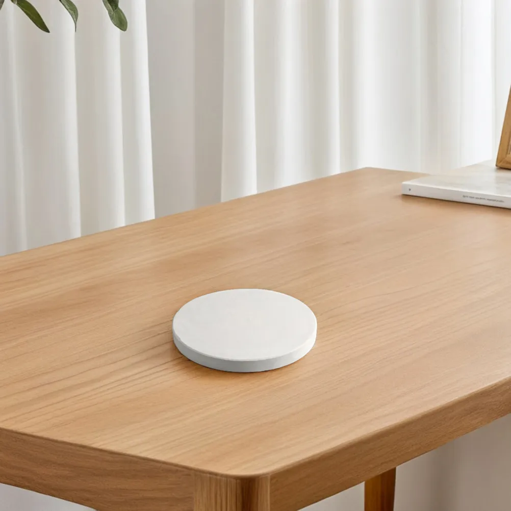 

Белая глиняная подставка-чаша 20 см для раскатки, скульптурирования, сушки и формовки глины, сбалансированная керамическая основа для удобной работы с глиной