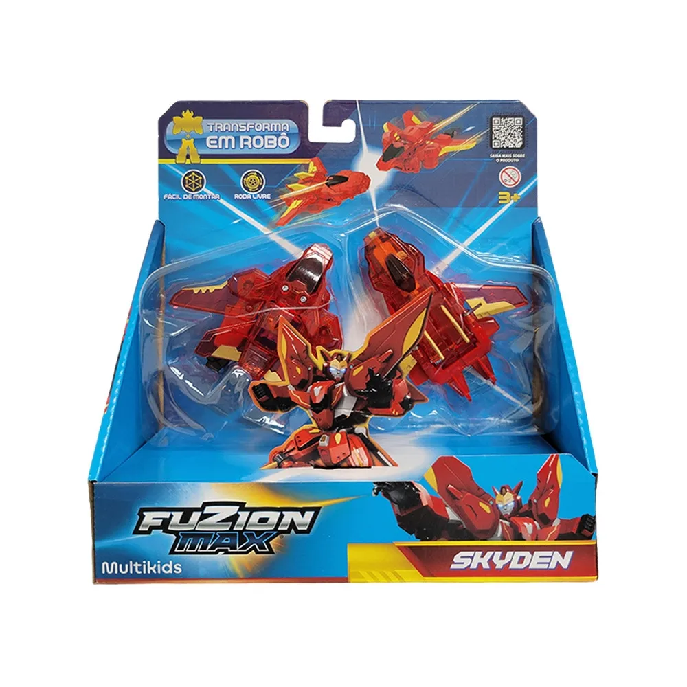 Car Robot Fuzion Max Skyden Multikids' Transformable-BR2242