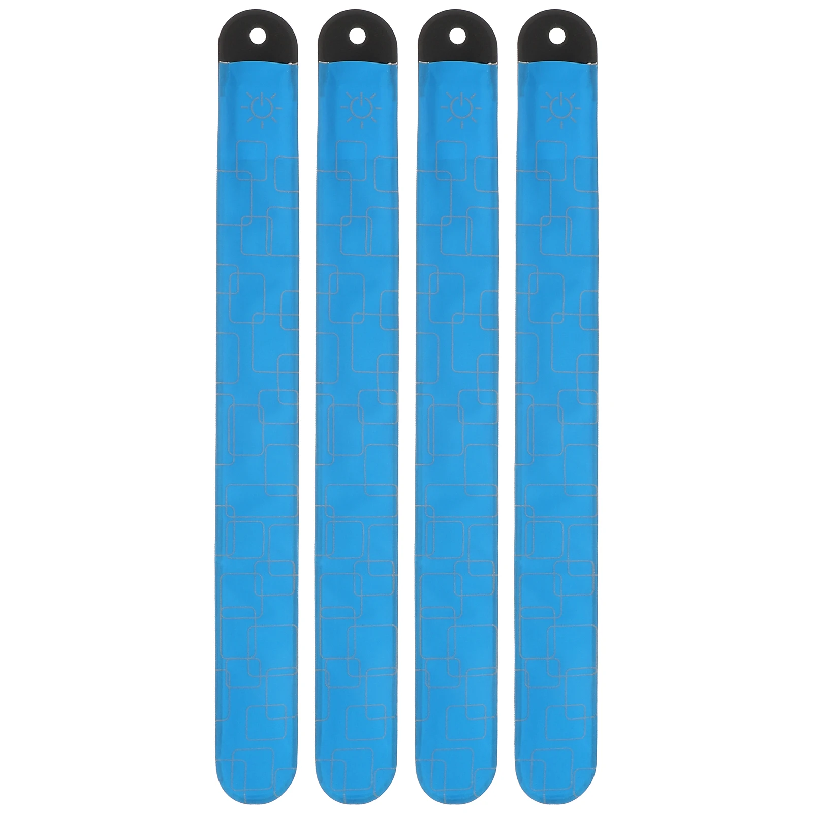 4 قطع LED أضواء الكاحل الحصان القابلة لإعادة الشحن، أشرطة وامضة مشرقة لركوب الليل والجري وركوب الدراجات والسلامة في الهواء الطلق